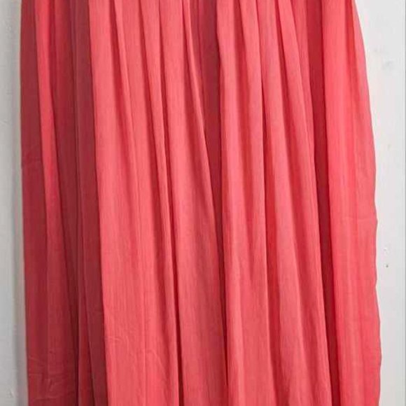 Torrid Bright Coral Chiffon Maxi Dress, Size 2 - Picture 4 of 12